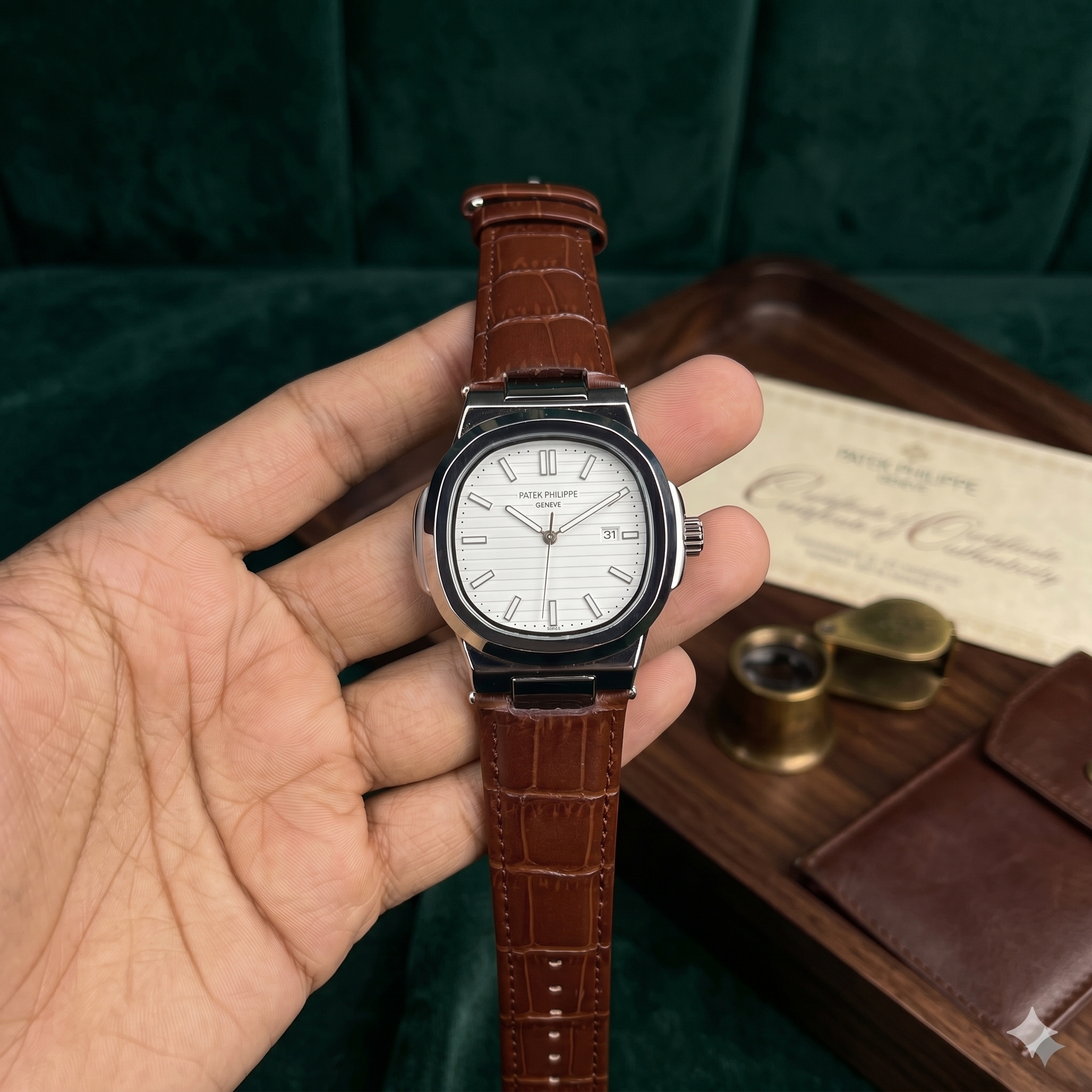 Patek Philippe Nautilus Dial - Brown Edition